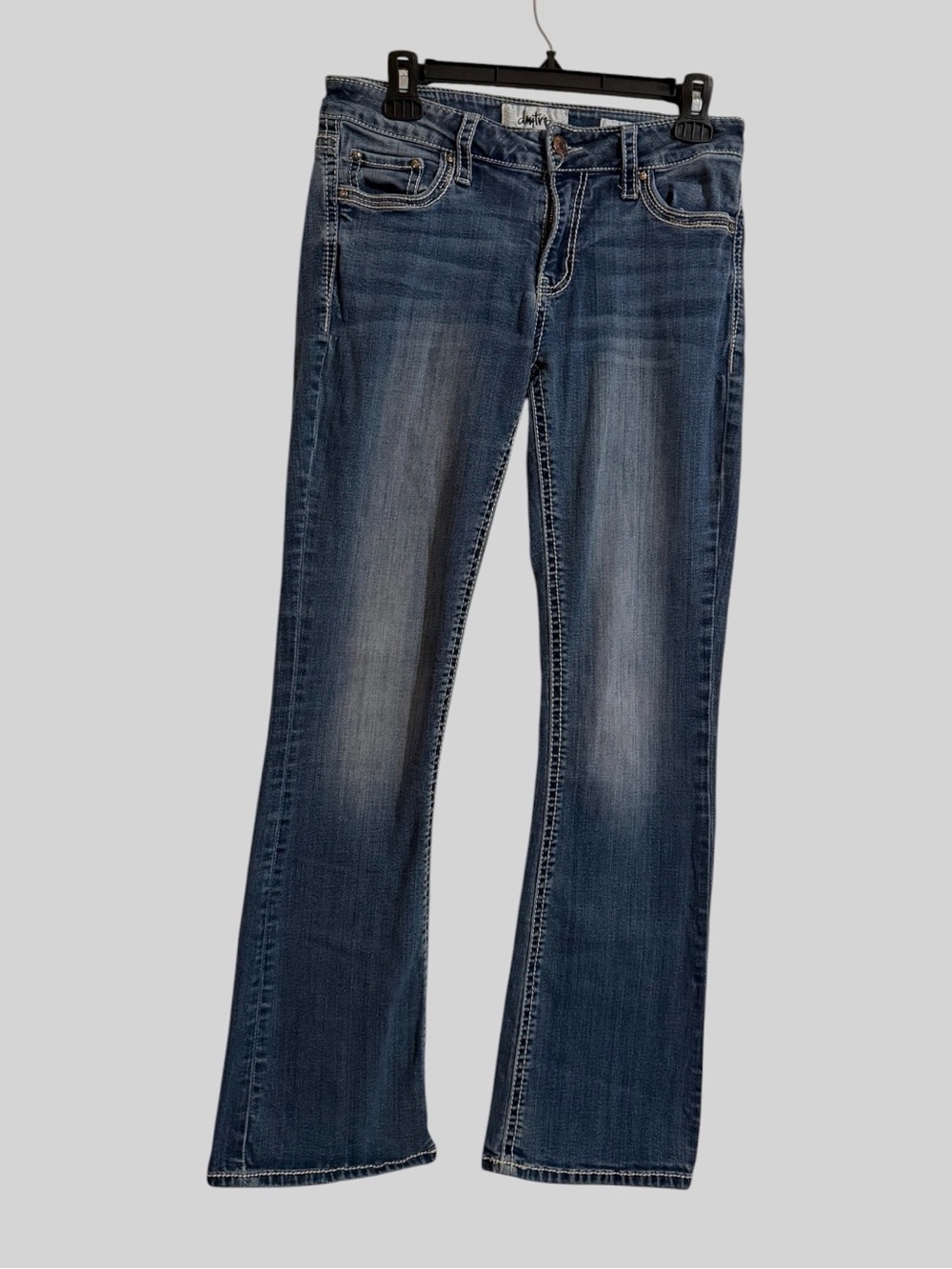 Daytrip Women's Dark Blue Flare Jeans
